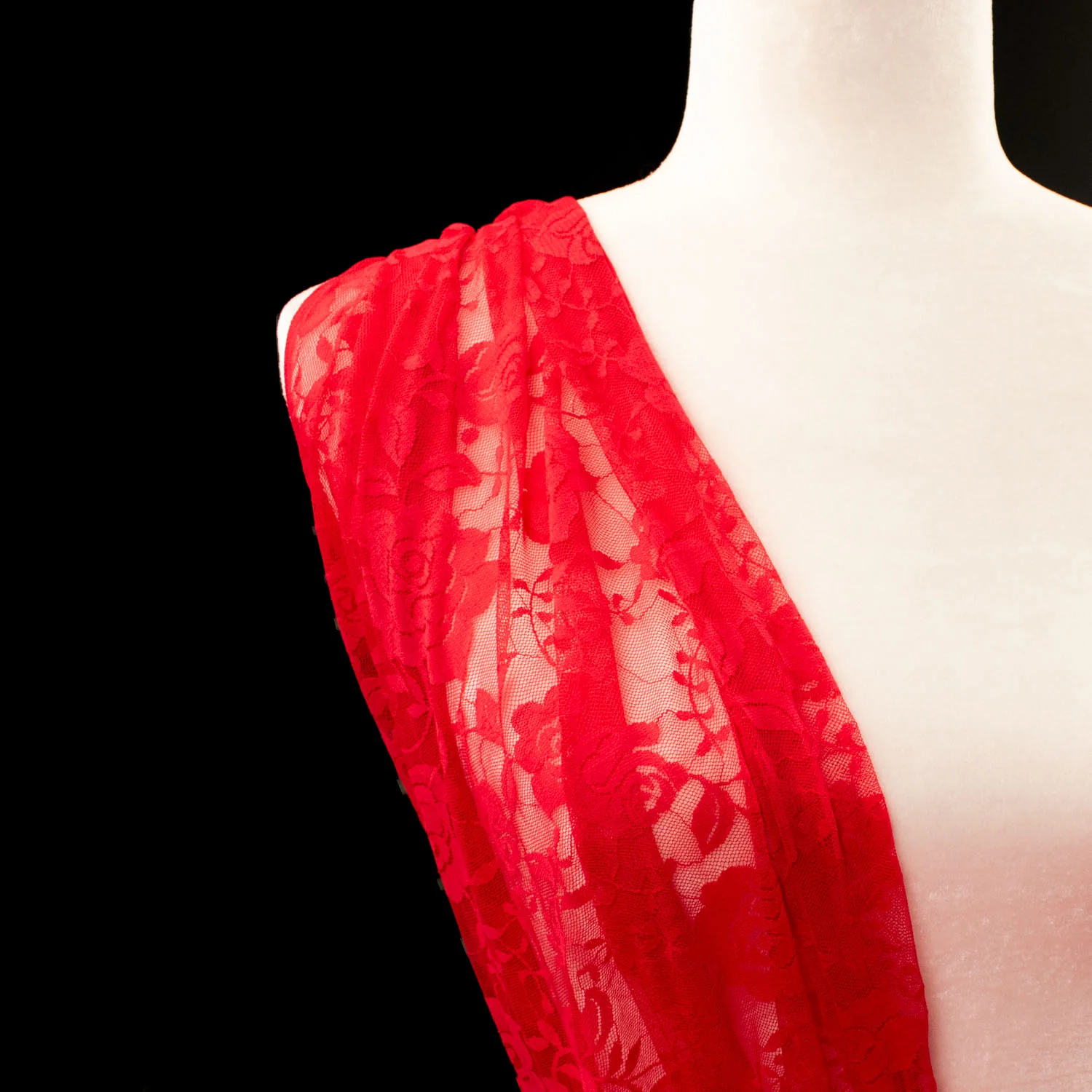Soft Stretch Lace Design-39712 Rose Vines - Image 2