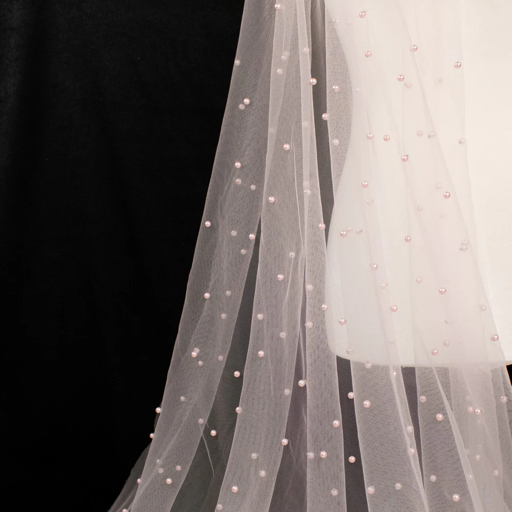 Soft Tulle Pearl Netting - Image 11