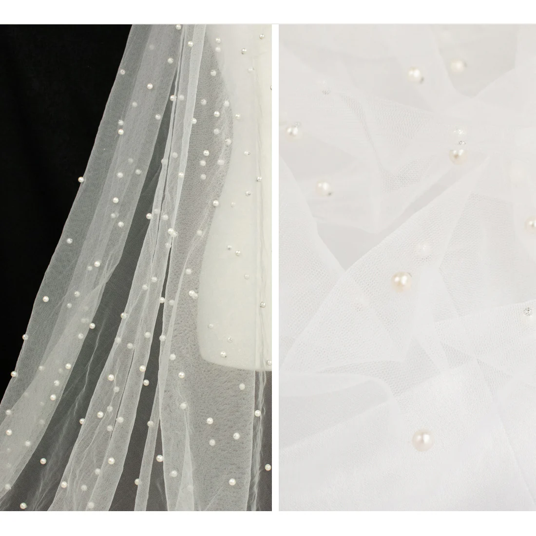 Soft Tulle Pearl Netting - Image 26