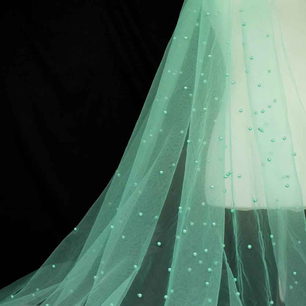 Soft Tulle Pearl Netting - Image 8
