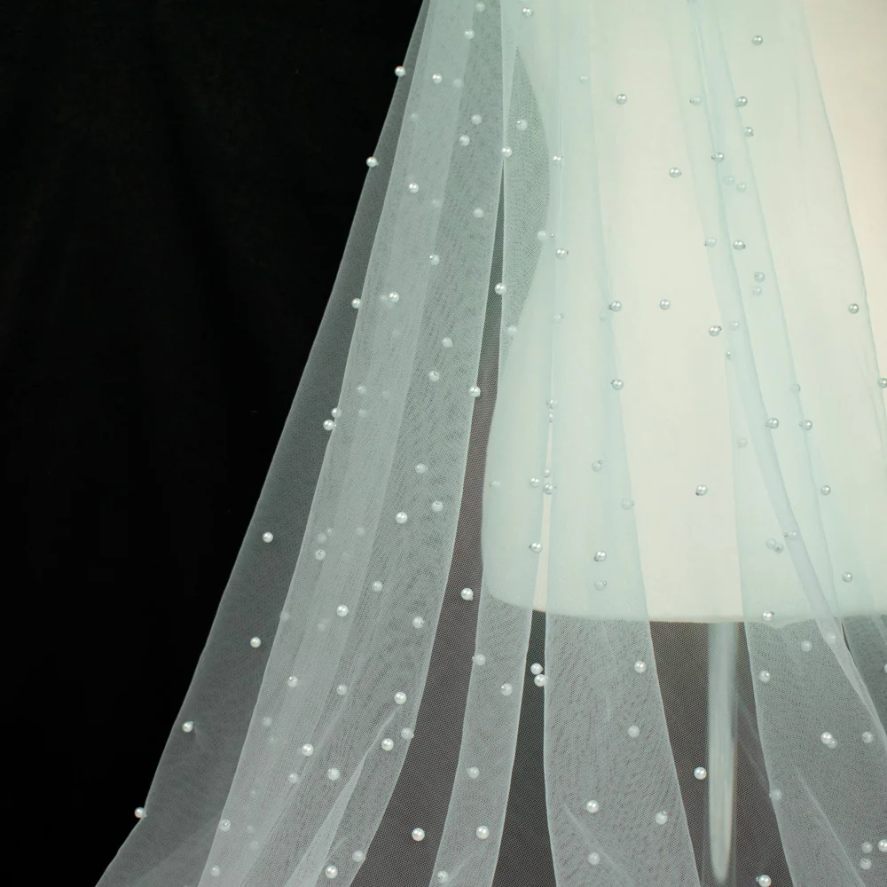 Soft Tulle Pearl Netting - Image 9