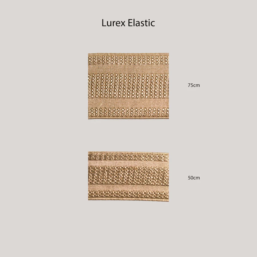 Sparkly Lurex Elastic - Image 2