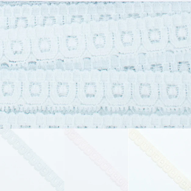 Stretch Lace Trim 15mm Design-81