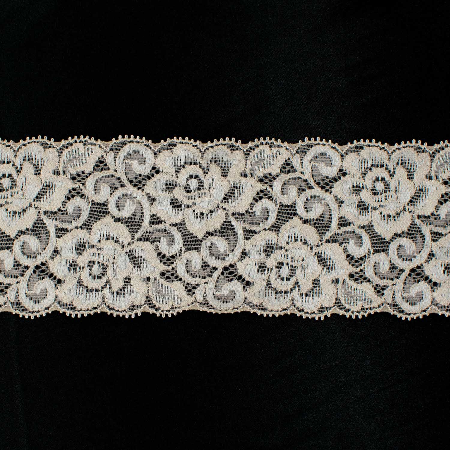 Stretch Raschel Lace Trim 60mm - Image 6