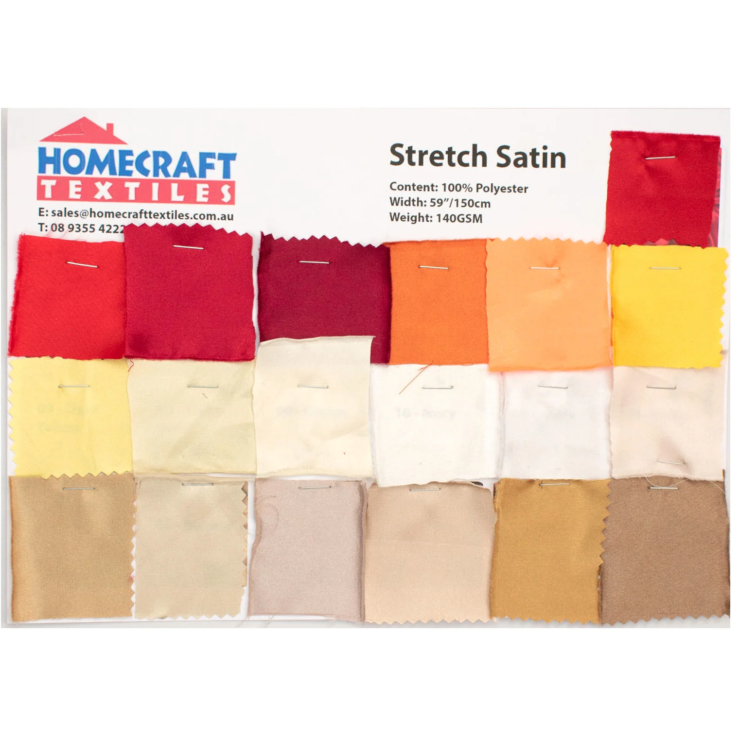 Stretch Satin Sample Book - Image 6