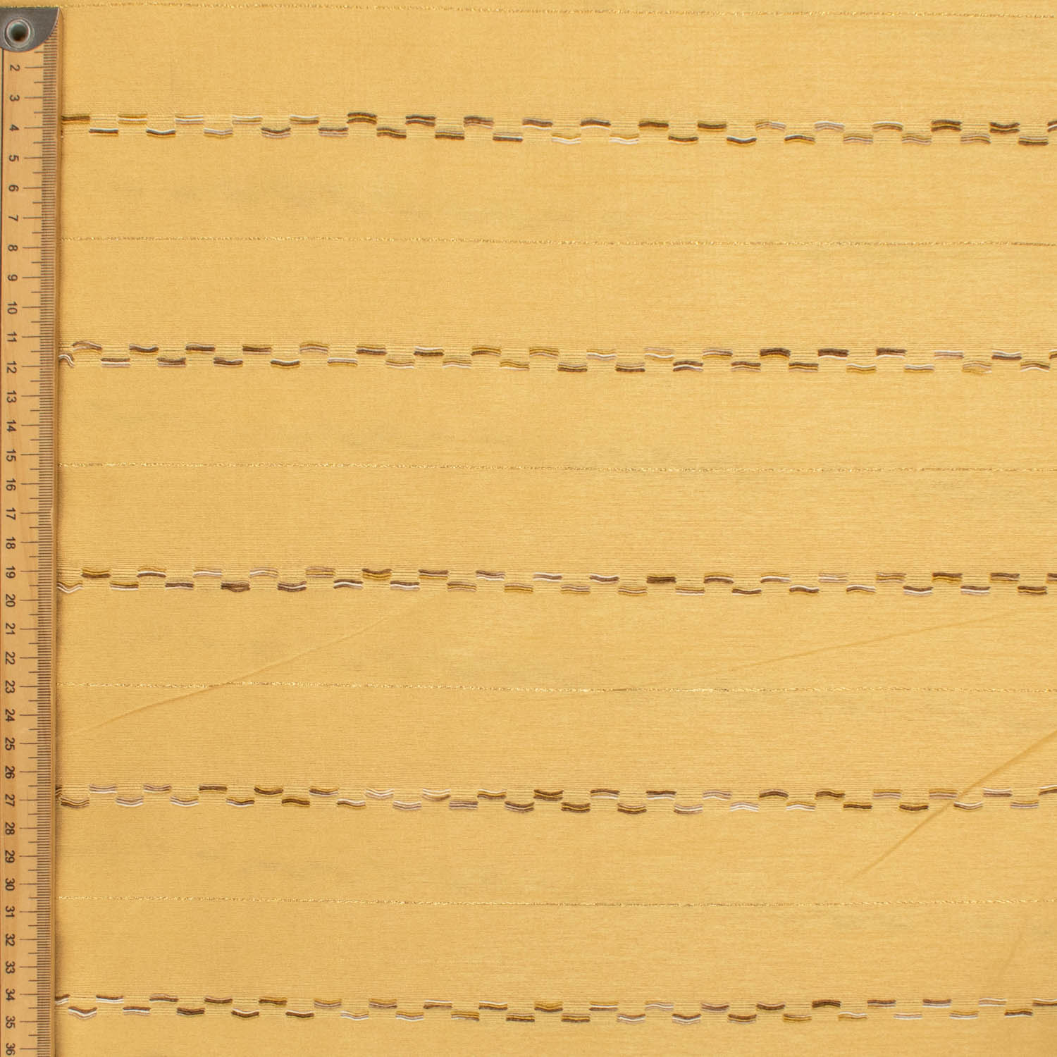 Stripe Embroidery Taffeta Curtaining/Upholstery - Image 2