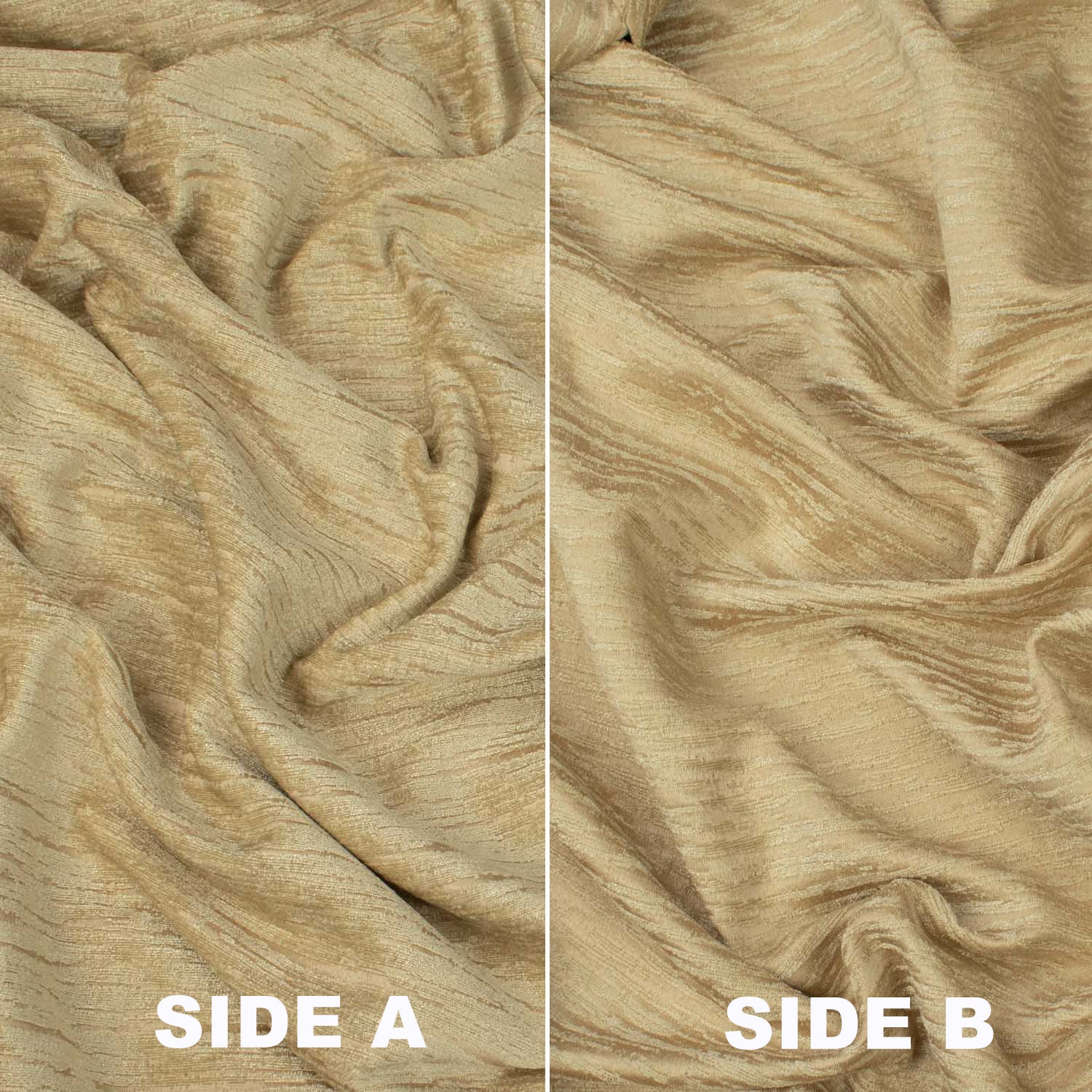 Stripe Look Chenille Curtaining/Upholster Reversible Velvet - Image 14