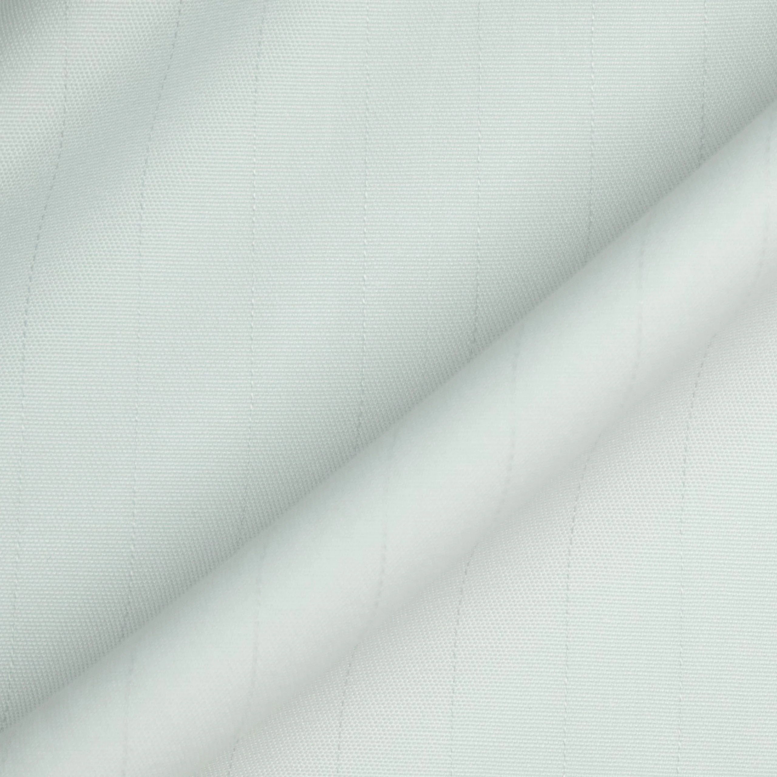 White Pinstripe Suiting - Image 3
