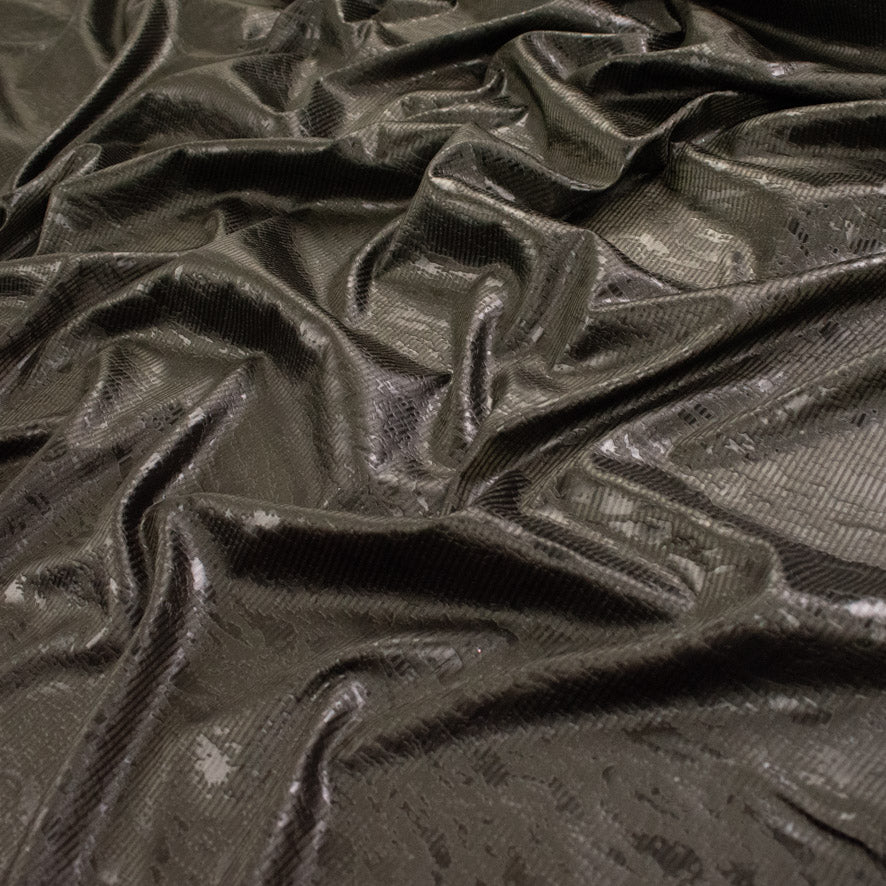 Textured Sateen Embossed Jacquard Suiting - Image 6