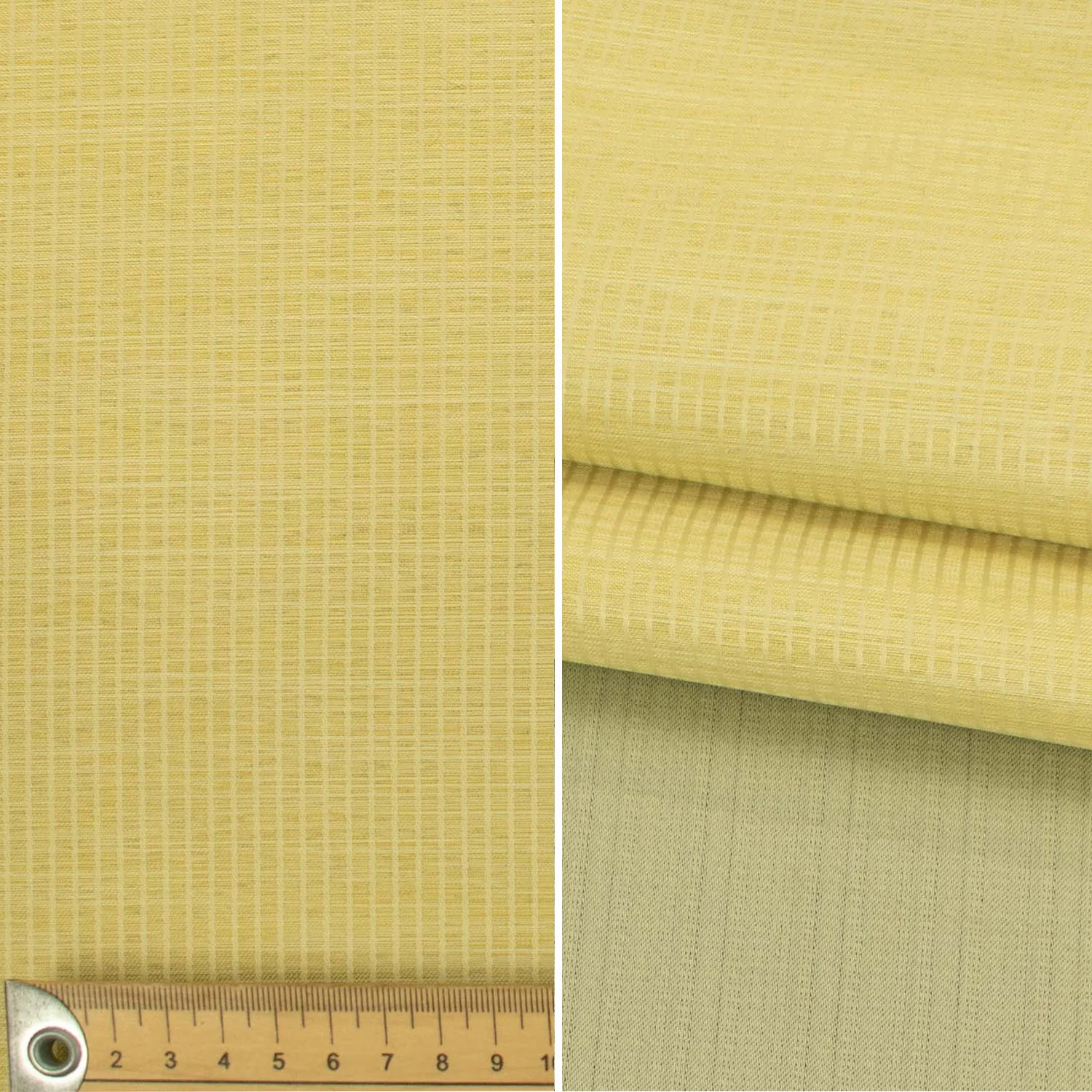 Textured Stripe Softweave Dim-Out Curtaining/Upholstery Fabric - Image 11