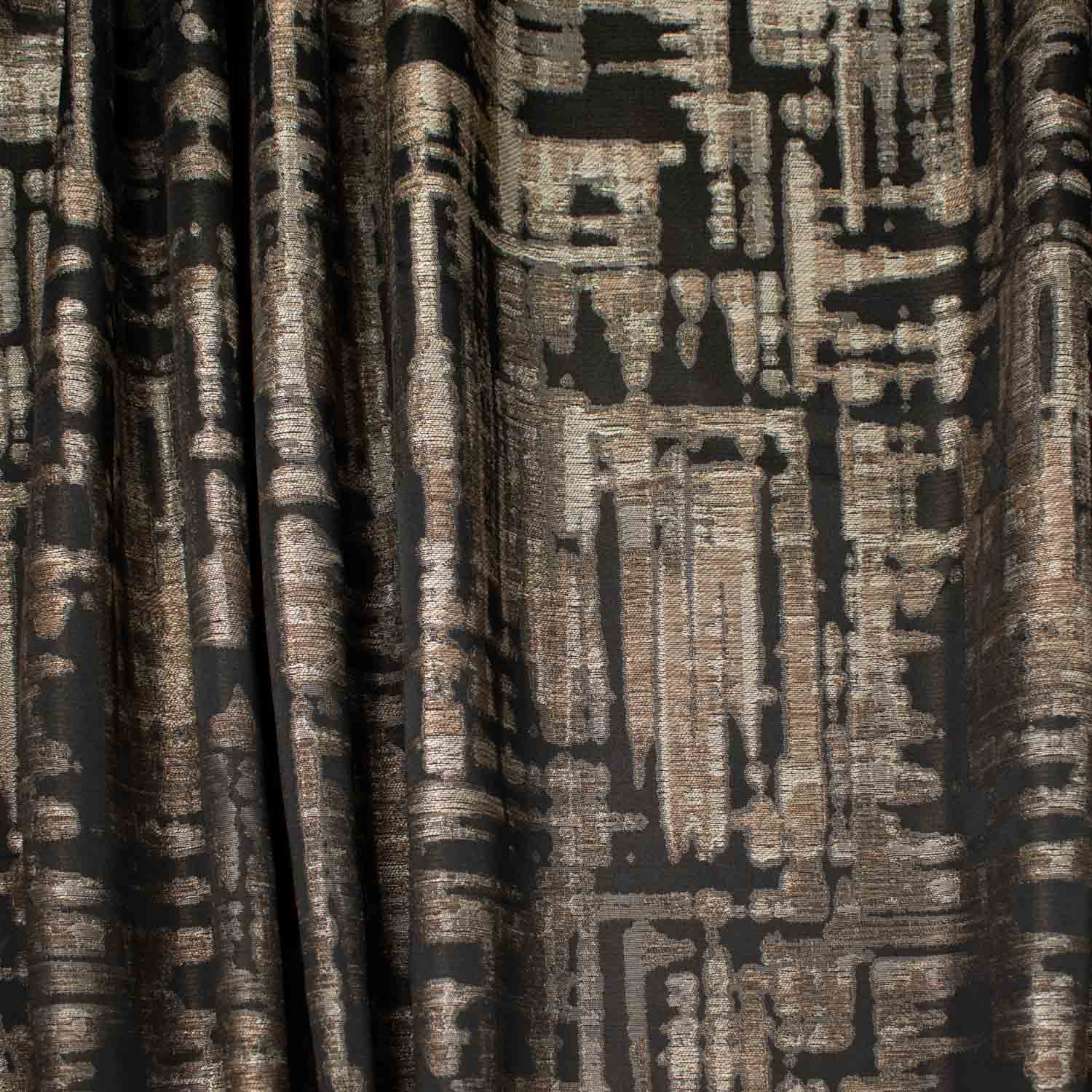 Turkish Curtaining/Upholstery Abstract Textured Jacquard - Image 3