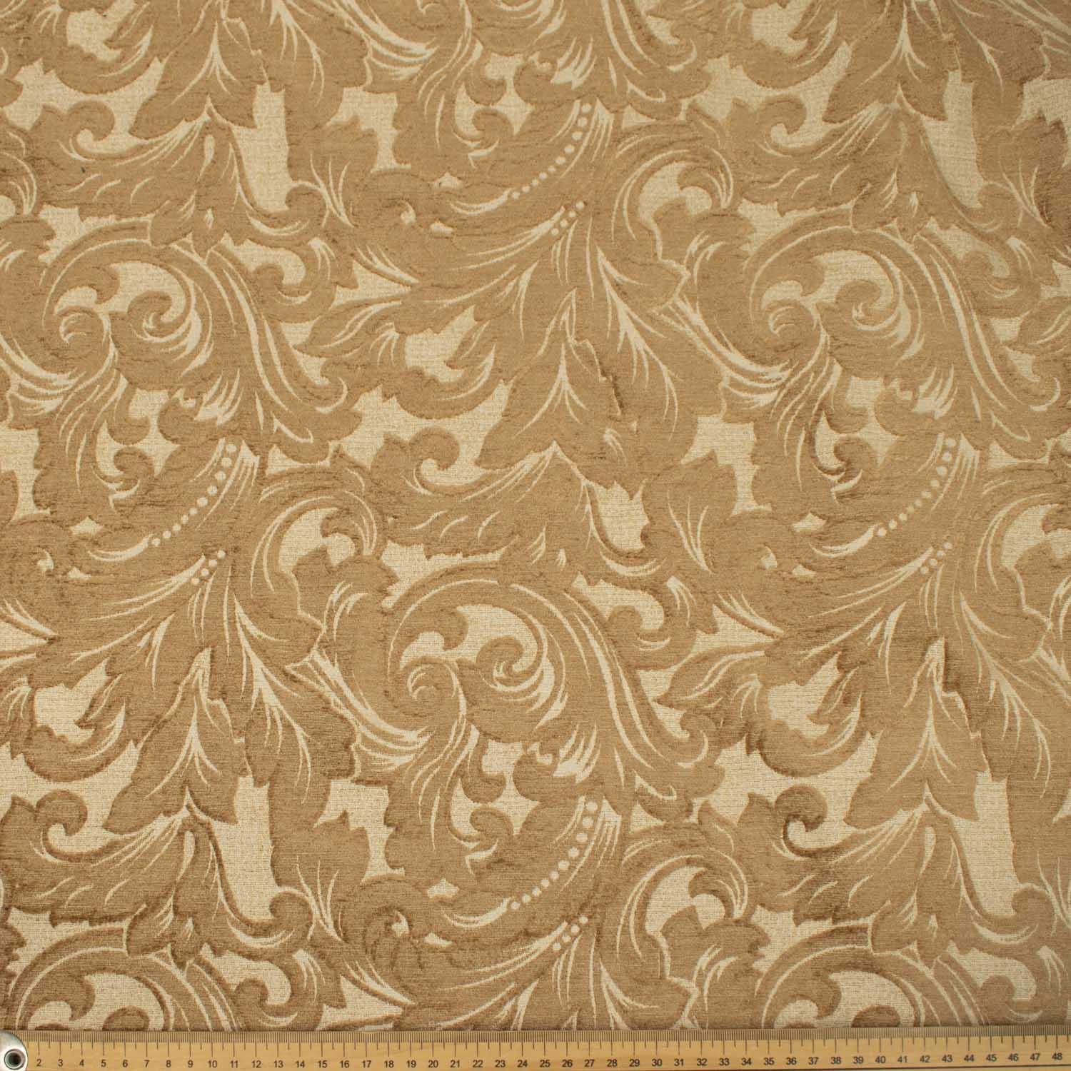 Turkish Curtaining/Upholstery Decor Damask Vines Chenille Jacquard - Image 4
