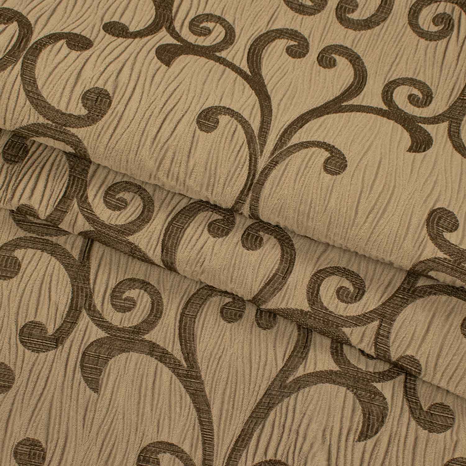Turkish Curtaining/Upholstery Embroidered Vines Textured Jacquard - Image 6