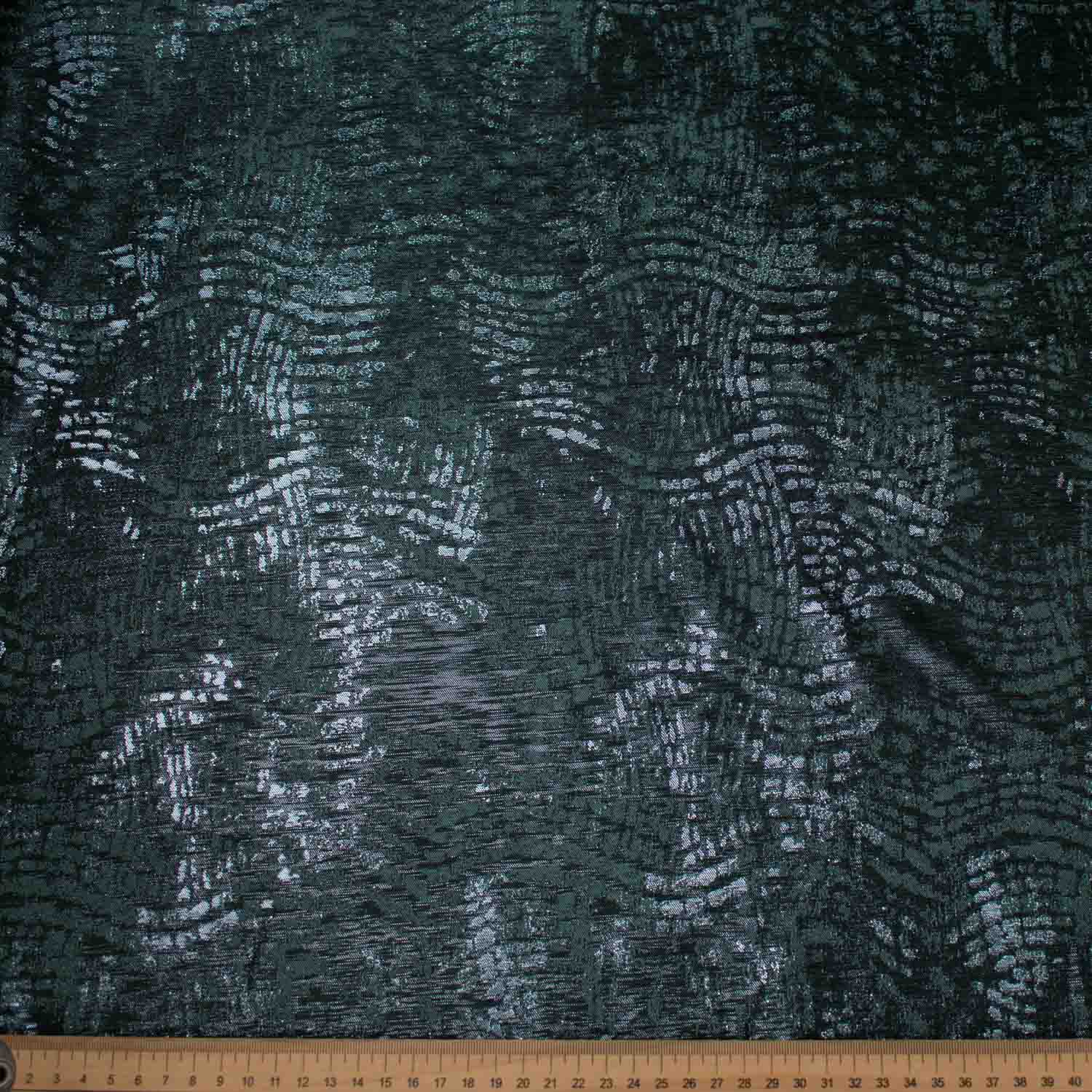 Turkish Curtaining/Upholstery Glitter Abstract Textured Jacquard - Image 3