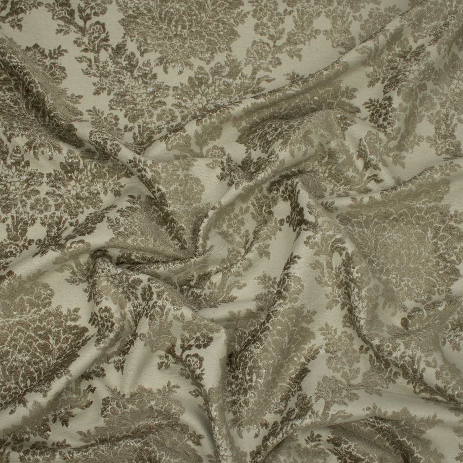 Turkish Curtaining/Upholstery Glitter Decor Damask Chenille Jacquard - Image 3