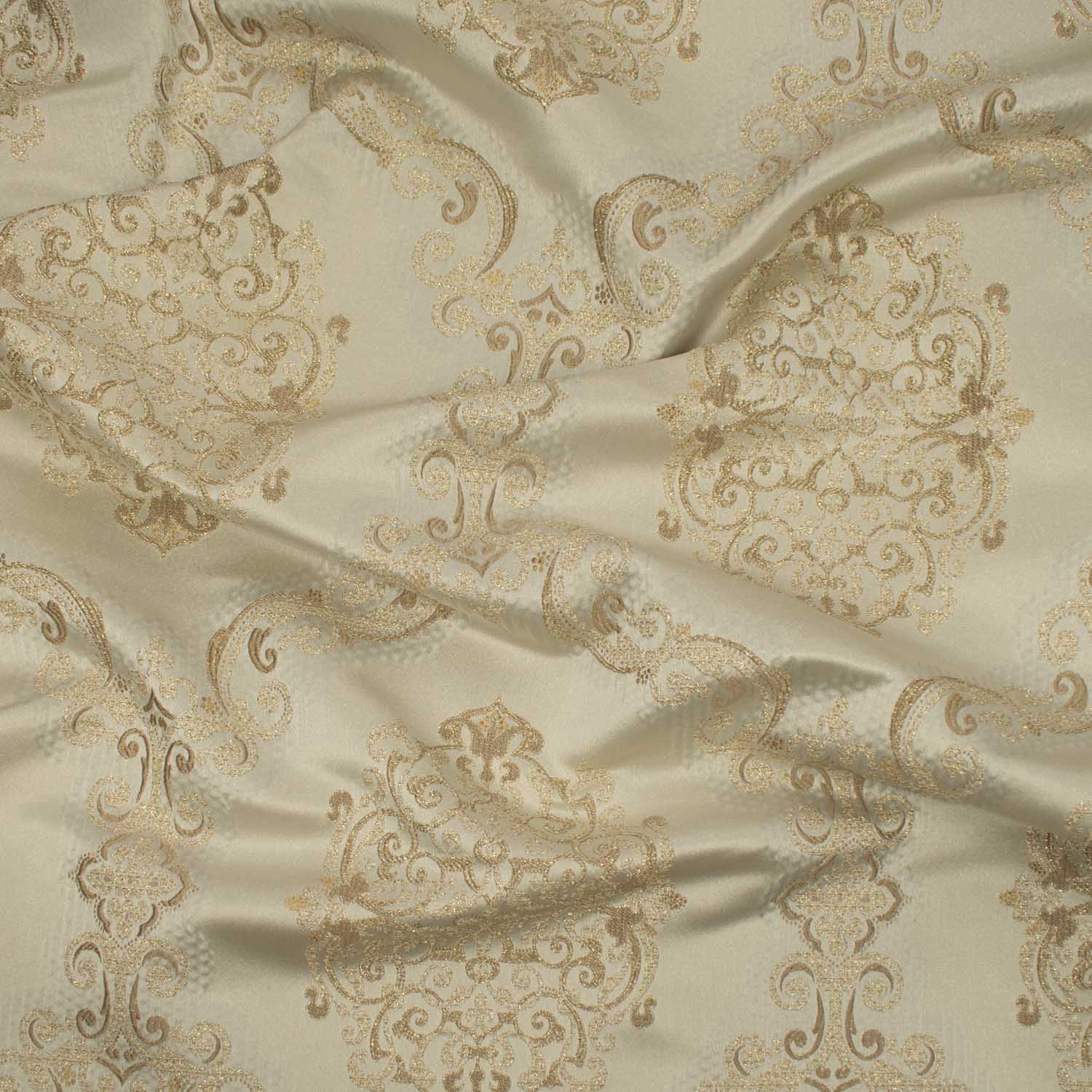 Turkish Curtaining/Upholstery Glitter Decor Damask Jacquard - Image 3