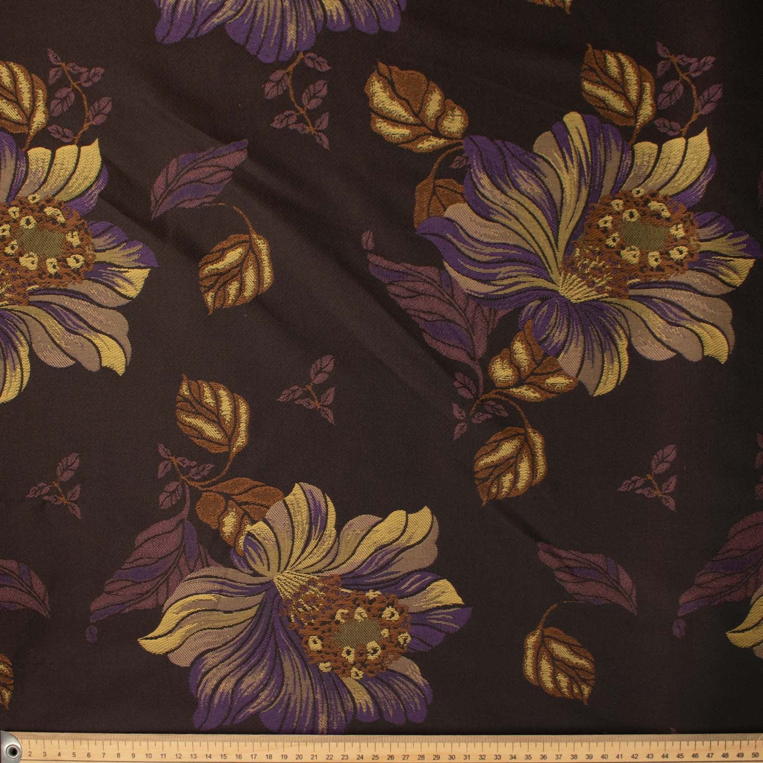 Turkish Curtaining/Upholstery Large Floral Brocade Jacquard - Image 3
