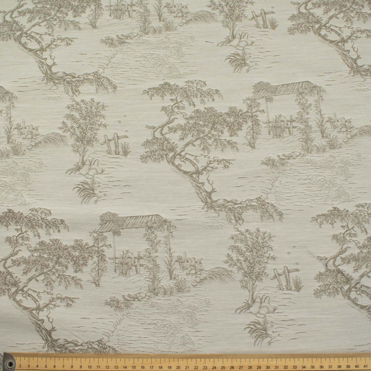Turkish Curtaining/Upholstery Pastoral Scene Jacquard - Image 3