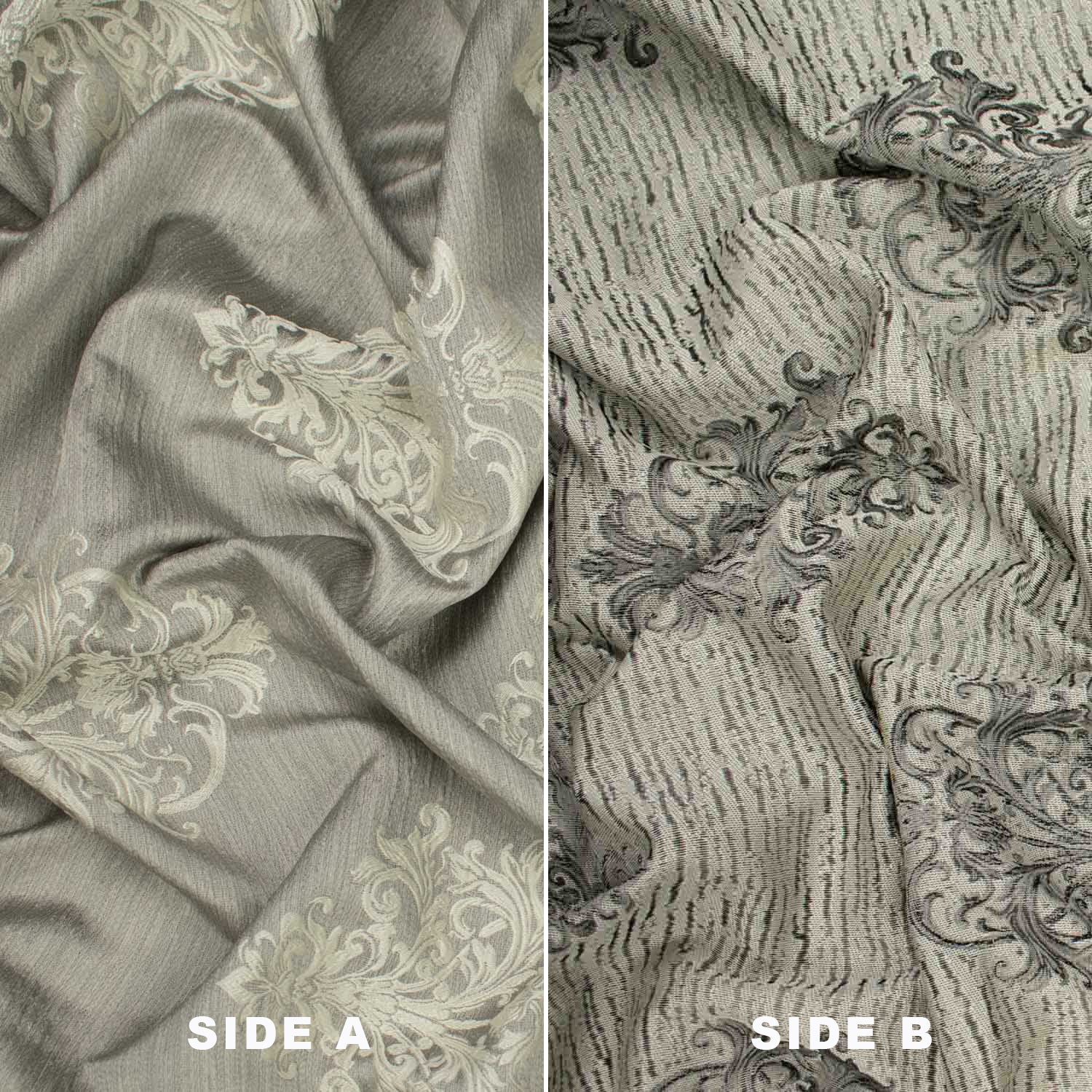 Turkish Curtaining/Upholstery Reversible Decor Damask Jacquard Des 1 - Image 7