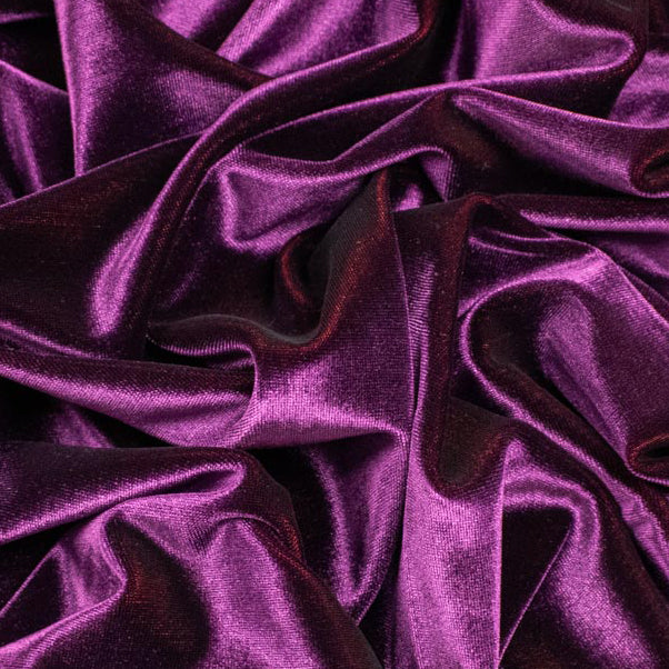 Two Tone Holographic Velvet Knit - Image 7