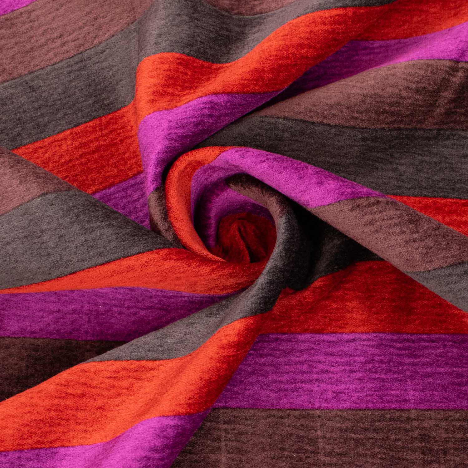 Perspective by Zepel - Curtaining/Upholstery Stripe Velvet - Image 9