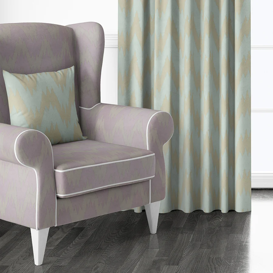 Elan by Zepel - Curtaining/Upholstery Wave Jacquard - Image 12