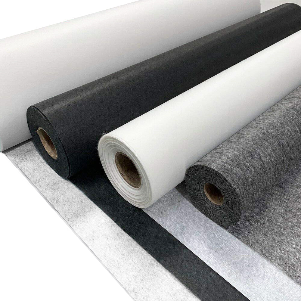Vilene Non-Woven Fusible/Iron on Interfacing Black Heavy Weight - Image 3