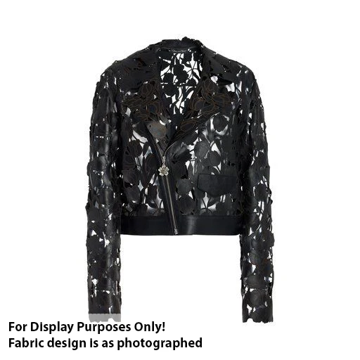 Vinyl Burnout Appliqué Cutwork Faux Leather - Image 6