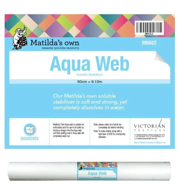 Adhesive Water-soluble stabiliser – Aqua Web - Image 4