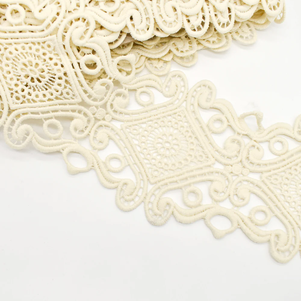 Wide Guipure Lace Trim 10cm