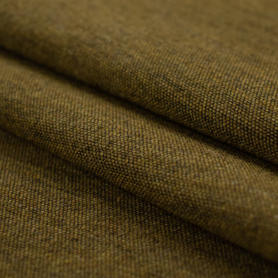 Wool Suiting Heavy Weight Design-6 Mustard Stiff - Image 2