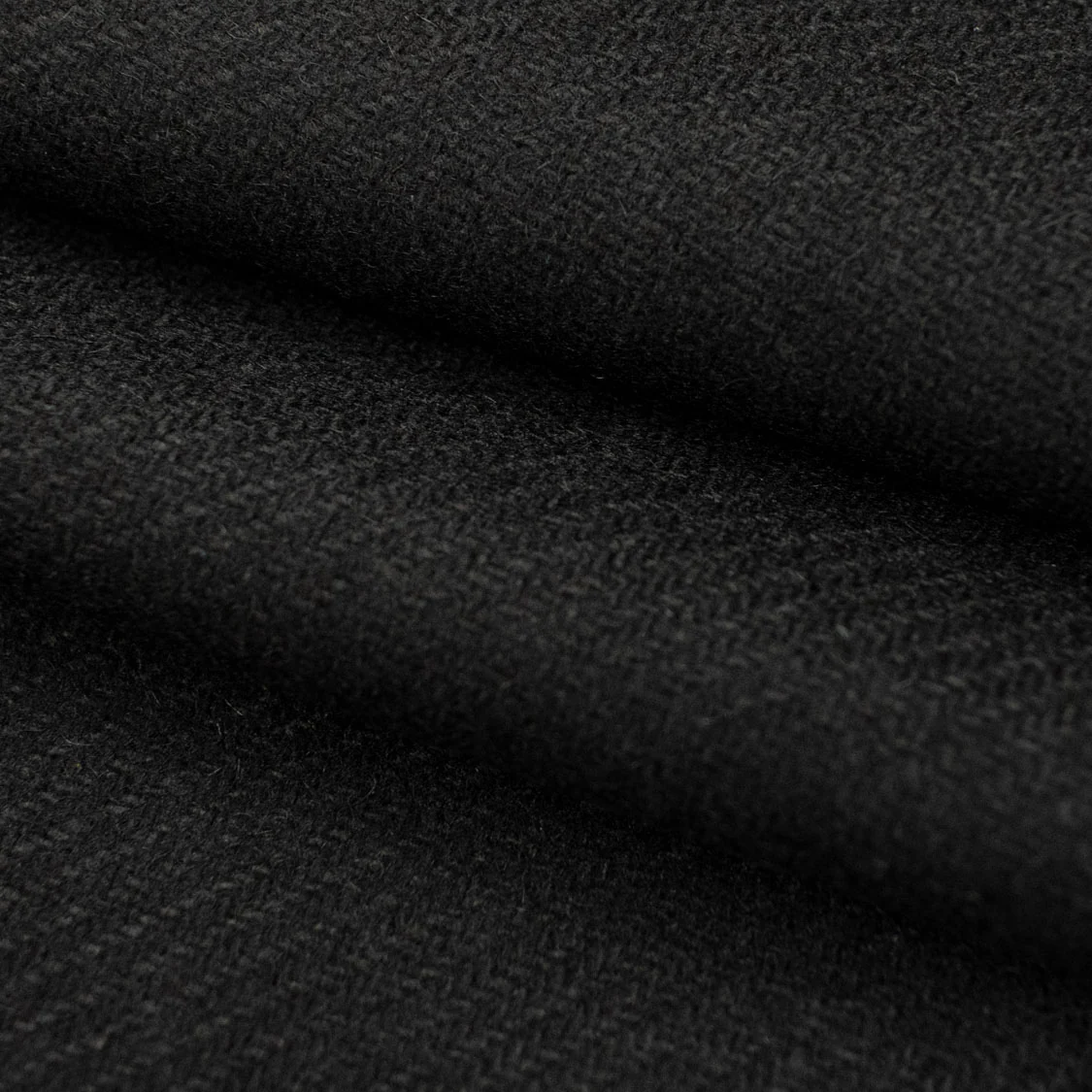 Wool Suiting Light Weight Design-60 Black - Image 2