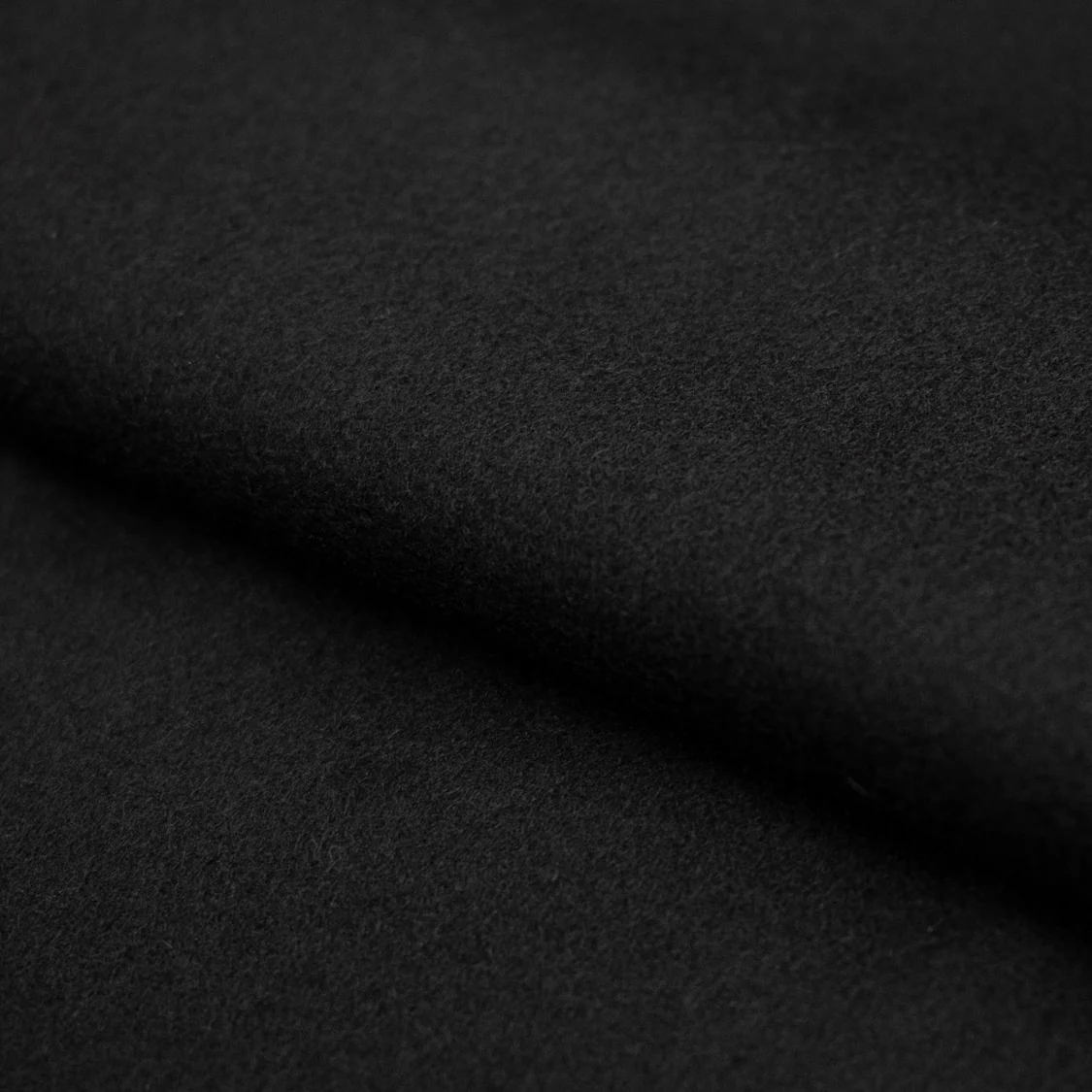 Wool Suiting Soft Light Weight Design-92 Black - Image 2